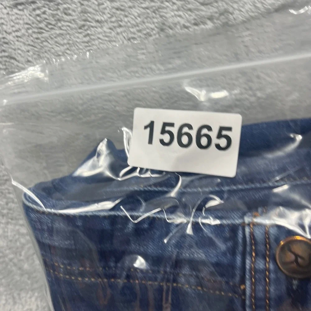Revtown Automatic Mens Jeans 34x30 Blue Dark Wash Stretch Denim Straight Leg